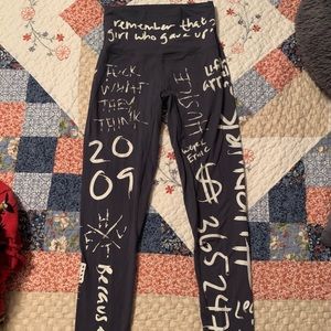 Workout leggings high waisted